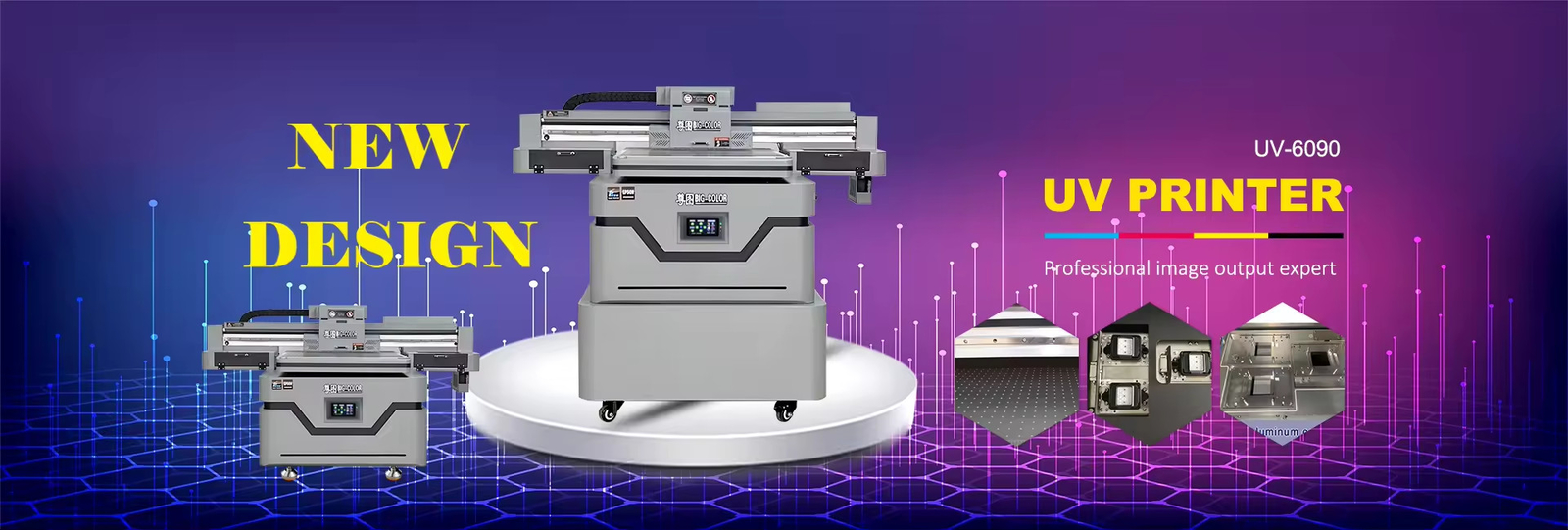UV επίπεδης βάσης εκτυπωτής