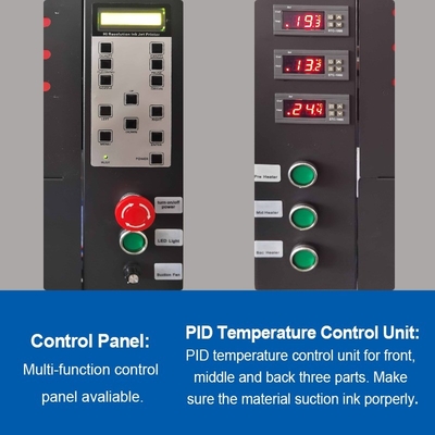 110V/220V άμεση εκτύπωση σε φιλμ DTF εκτυπωτής 60cm με μηχανή ανατροπής σκόνης και σχεδιασμός