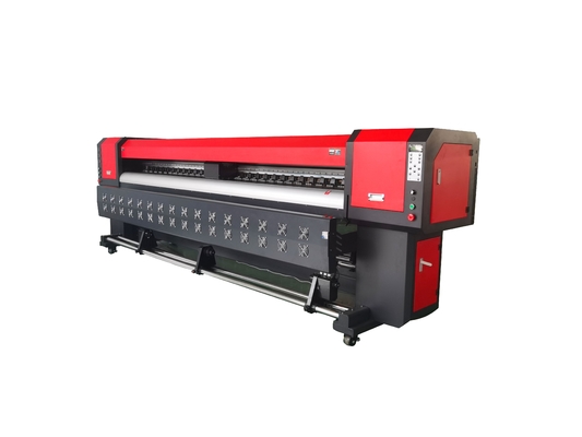 3200 Κεφαλές εκτύπωσης 3,2m 10ft Roll to Roll Inkjet εκτυπωτής για υλικό PVC WIN7 220V