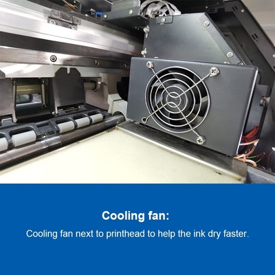 Εκτυπωτής ρούχων 1.9m Μεγάλο μορφότυπο Flex Banner Inkjet εκτυπωτής με 2 τεμάχια 3200 κεφαλές εκτύπωσης