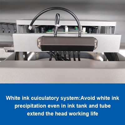 60cm 70cm UV DTF εκτυπωτής με τρεις TX800 3200 κεφαλές Epson AB ταινία UV κυλίνδρων Μηχανή μικρού μεγέθους