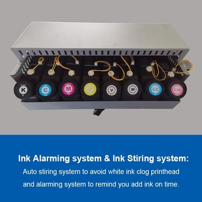 6090 UV Flatbed Printer με υψηλή παραγωγικότητα και κύλινδρο για ψηφιακή εκτύπωση