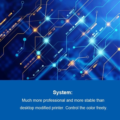 Μεταλλική εκτύπωση 9060 6090 UV Flatbed Printer Window7/8/9 Συστήμα λειτουργίας