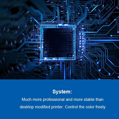 Διπλός εκτυπωτής XP600 με κεφαλή εκτύπωσης A3 DTF για όλα τα υφάσματα Μετρήσεις 1850*990*1150mm